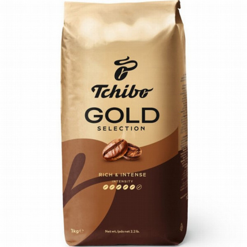 Kafijas pupiņas Tchibo GOLD Selection 1kg (28.08.27) Vācija