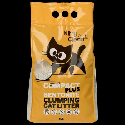 Smiltis kaķu tualetei Kitty Clean bentonīta 5L (03.2028) Igaunija