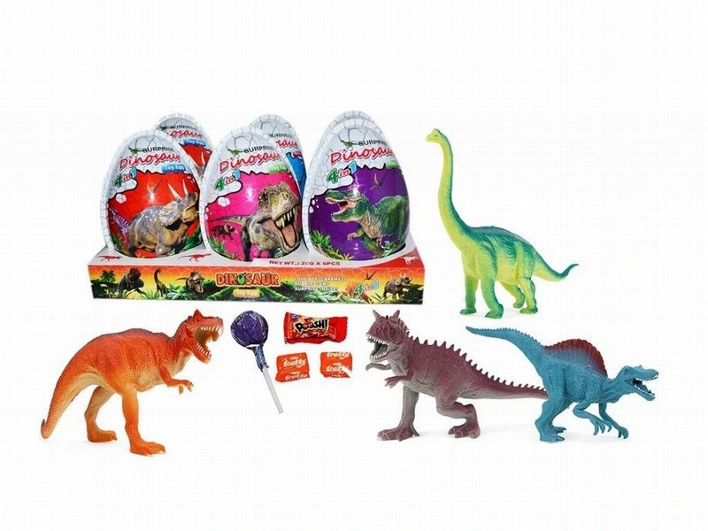Ola ar pārsteigumu XXL Dinosaur Toy 4in1 1/6 (Ķīna)