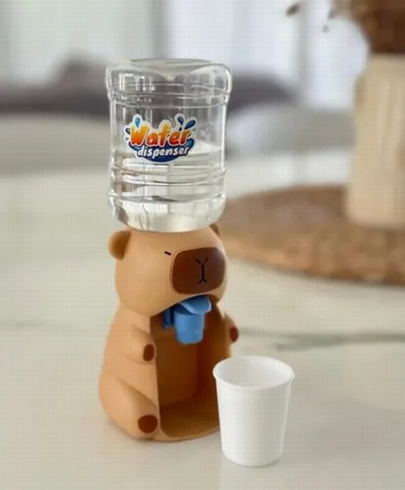 Rotaļlieta ar dražejām Ūdens Dispensers Putns/Capibara 50g 1/24 Ķīna