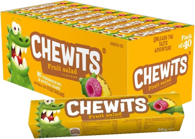Košļājamās konfektes Chewits Fruit salad 30g 1/24 (25.12.26) Slovākija