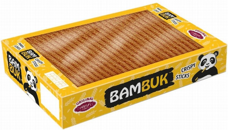 Dažādu graudu uzkoda Bam-Buk ar zemeņu-krējuma garšu 2.2kg (09.03.27) Ukraina