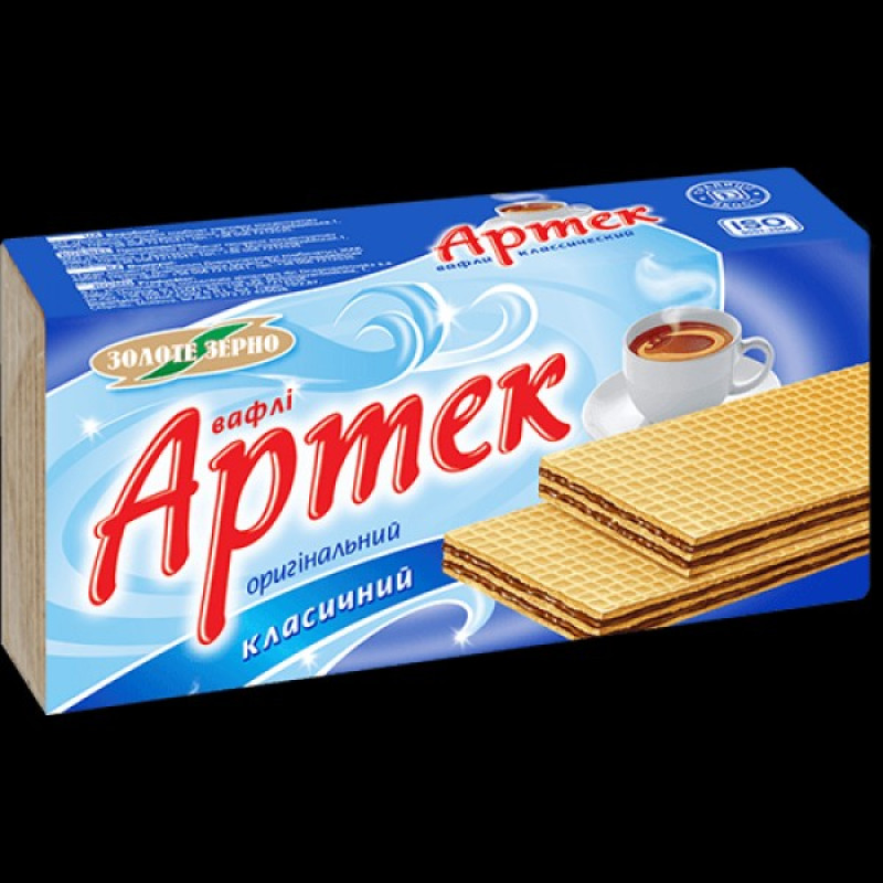 Vafeles ARTEKA klasiskās 90g (10.09.26) Ukraina 