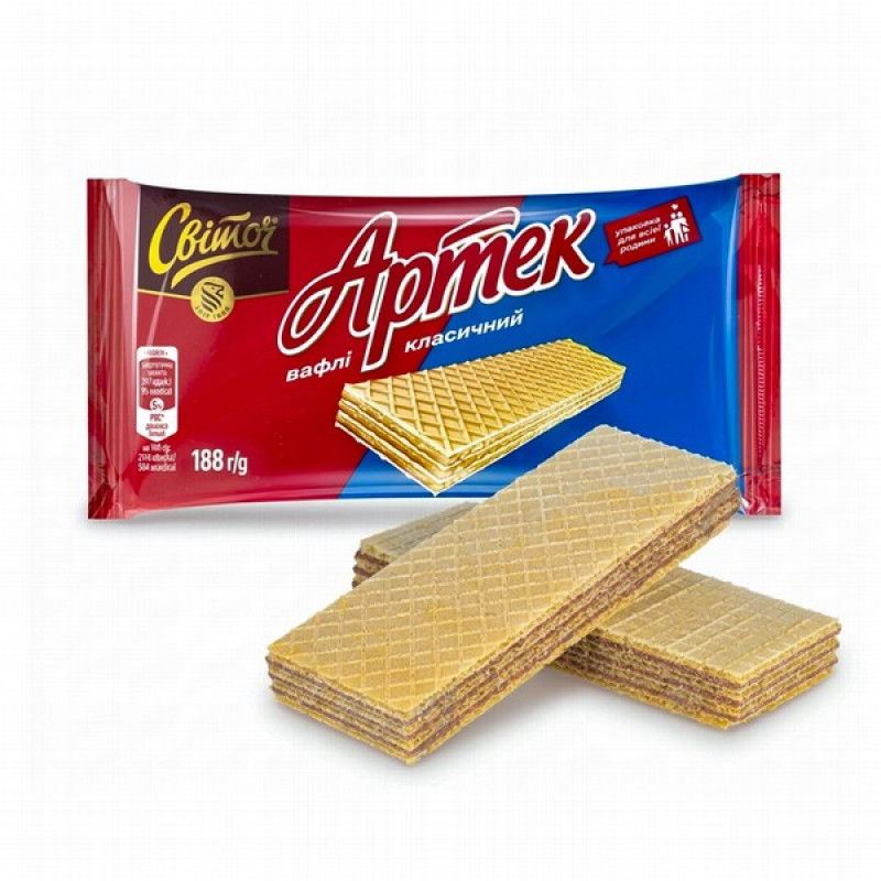 Vafeles ARTEKA 90g Orģināls 1/36 1/36 (11.09.26) Ukraina 