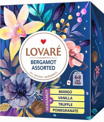 Tēja Lovare Bergamotes Assorted 2g*32 (11.11.28) Polija
