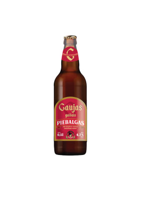 Piebalgas alus GAUJAS 0.5L 4.7% DEPOZĪTS 0.10eur 1/20 (18.10.26) Latvija
