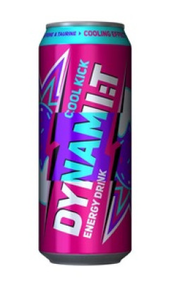 Enerģijas dzēriens Dynami:T Cool Kick 0.5L CAN DEPOZĪTS 0.10eur 1/6 (09.07.26) Latvija