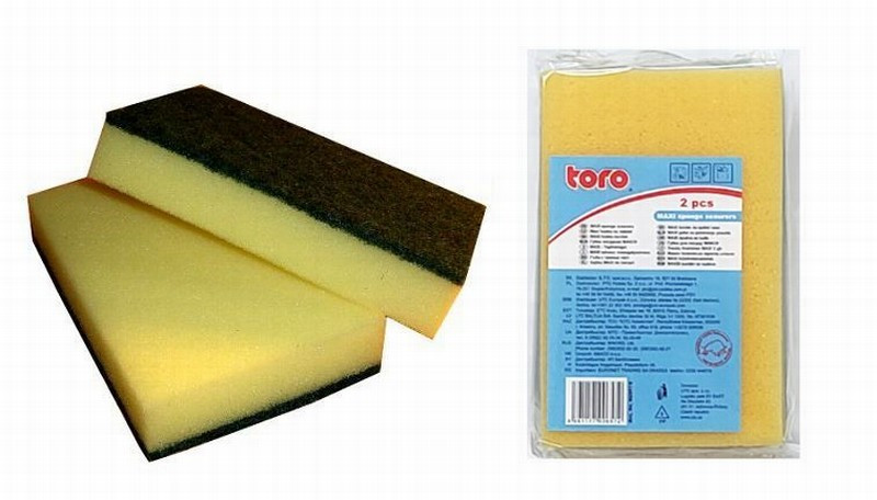 Švammes trauku 2gb 19*14*2.5cm TORO