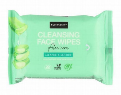 Mitrās salv.kosm. noņemš.20gab Aloe 117g Nīderlande