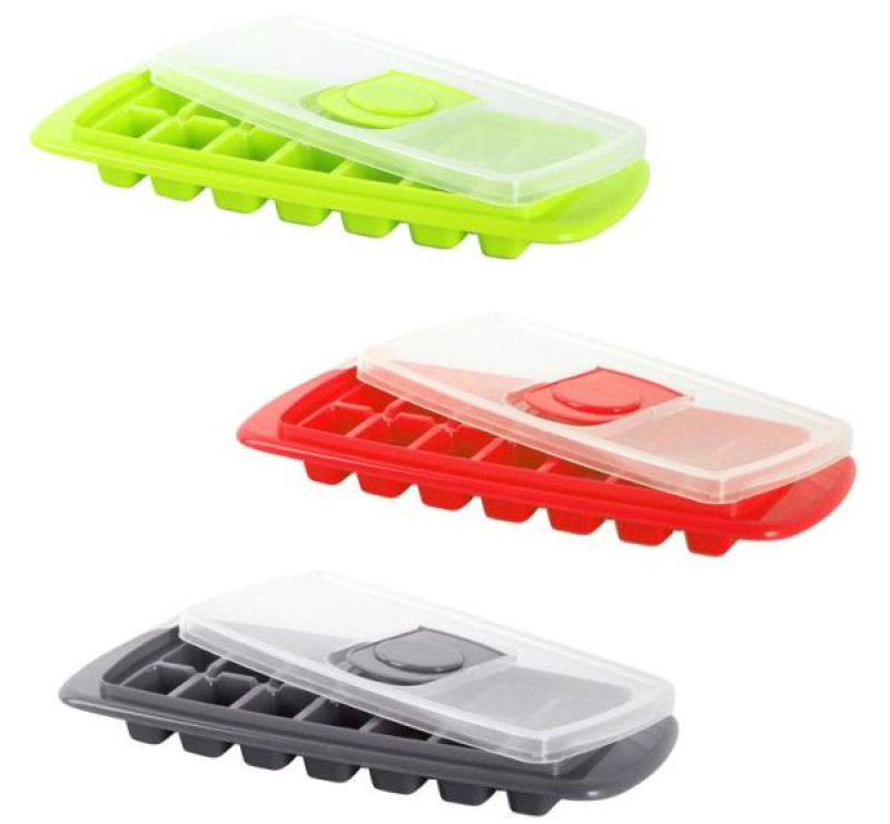 Plastmasas ledus trauciņš ar vāku 30x12cm Ķīna