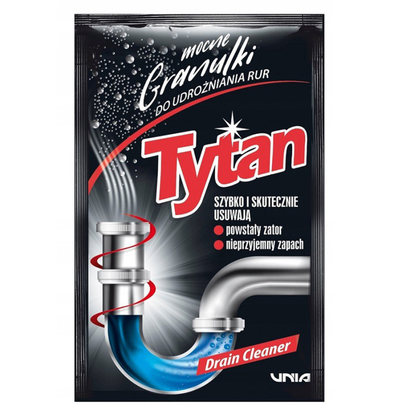 Granulas cauruļu tīrīšanai Tytan 40g