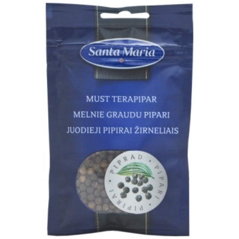 Melnie graudu pipari 22g Santa Maria Igaunija