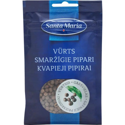 Smaržīgie pipari 15g Santa Maria Igaunija