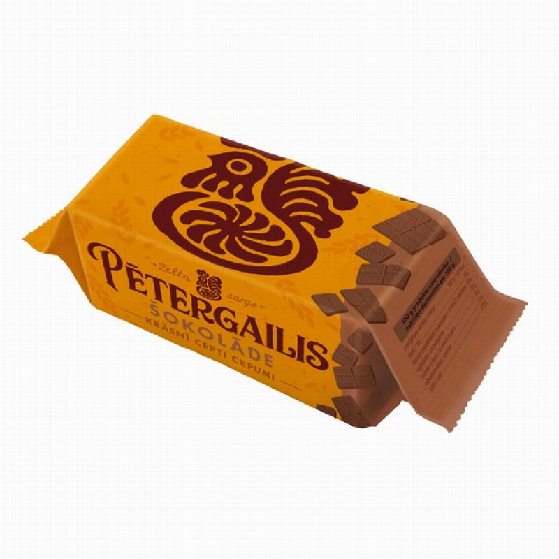 Krekeri Pētergailis ar šokolāde 160g (25.02.27) Lietuva