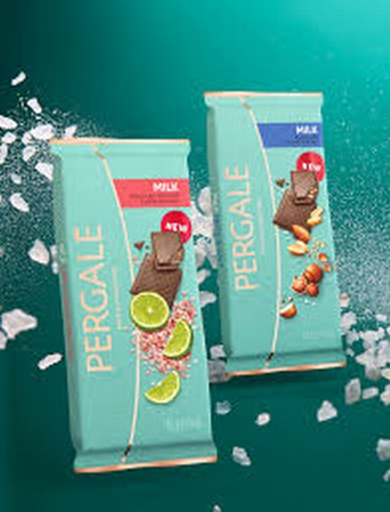 Pergale piena šokolāde ar lriekstiem un sāli 85g (04.08.26) Lietuva