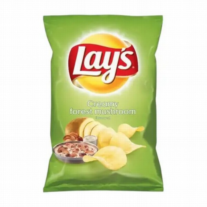 Čipsi Lay's Ar sēņu garšu 130g (30.08.26) Polija