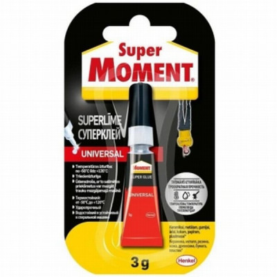 Super līme MOMENT UNIVERSĀL 3g Liquid 1/12
