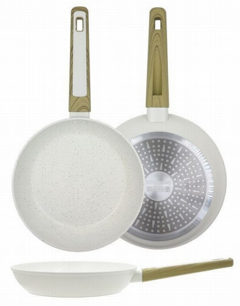 Panna Ø28 cm alumīnija,keram. pārkl.Bianco Ķīna