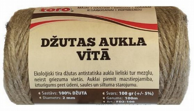 Aukla džutas 100m/100g Latvija