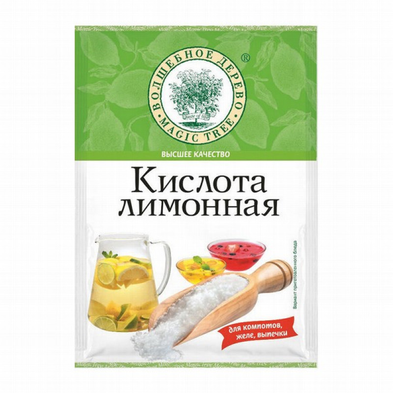 Garšviela volšebnaja Citronskābe 50g 1/30 (27.01.27)Krievija