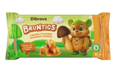 Cepumi sēnītes ar karameļu garšu Bruntics 150g (05.05.27) Ukraina