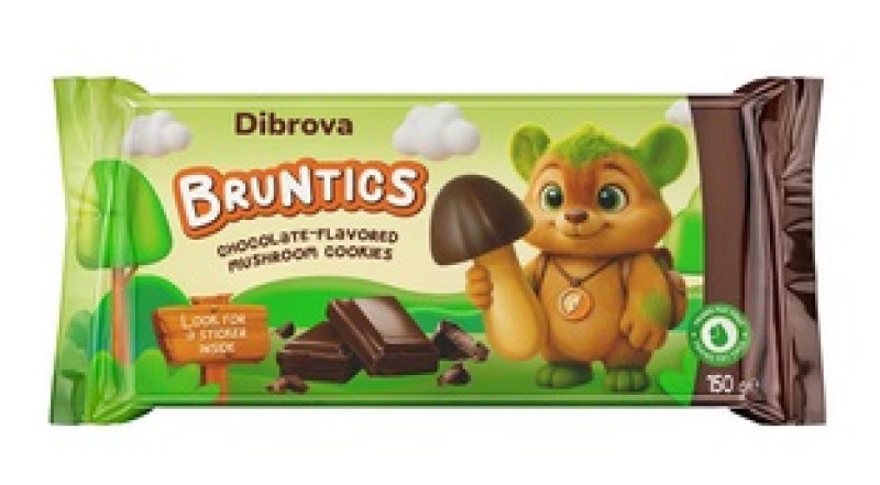 Cepumi sēnītes ar šokolādes garšu Bruntics 150g (05.05.27) Ukraina