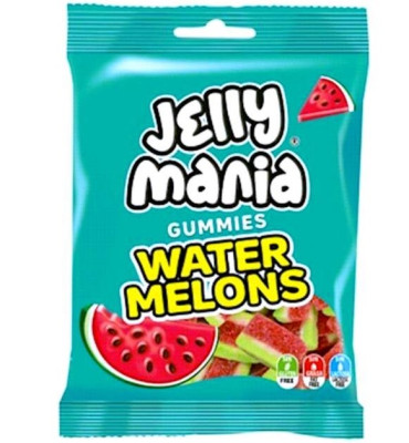 Želejkonfektes Jake Jellymania Watermelons 100g (01.2028) Spānija