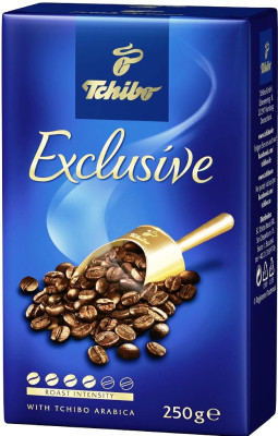 Kafija maltā Tchibo Exclucive 250g 1/12 (09.08.27) Vācija