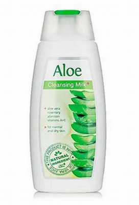 Attīrošs pieniņš normālai un sausai ādai Aloe 250ml (04.04.29)