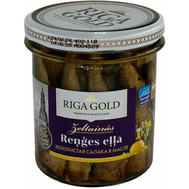Reņģes eļļā 300g Riga Gold (04.03.30) Latvija