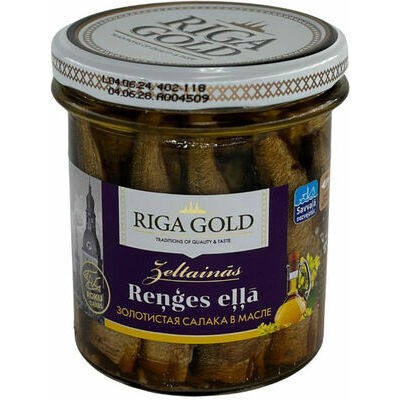 Reņģes eļļā 300g Riga Gold (04.03.30) Latvija