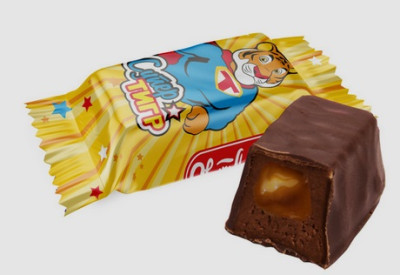 Glazētas konfektes SUPER TIGR 500g 1/8 (26.11.26)
