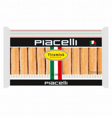 Cepumi Dāmu pirkstiņi tiramisū Piacelli 200g (30.04.27) Itālija