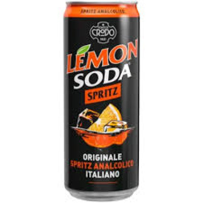 Bezalkoholiska limonāde CRODO Spritz 0.33L DEPOZĪTS 0.10eur (16.02.27) Itālija