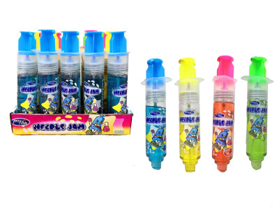 Šķidrās konfektes ar saldinātājiem NEEDLE JAM SPRAY 20x55g (04.08.28) Ķīna