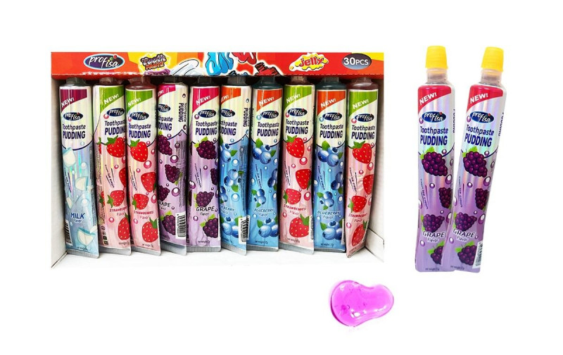 Šķidrās konfektes TOOTHPASTE PUDDING 52ml 1/30 (04.03.28) Ķīna