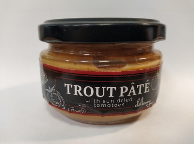 Foreles pastēte Lucky Catch ar kaltētiem tomātiem 100g 1/12 (26.08.26) Latvija