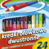 Zīmuļi Penmate divpusēji 12gb 24 krāsu