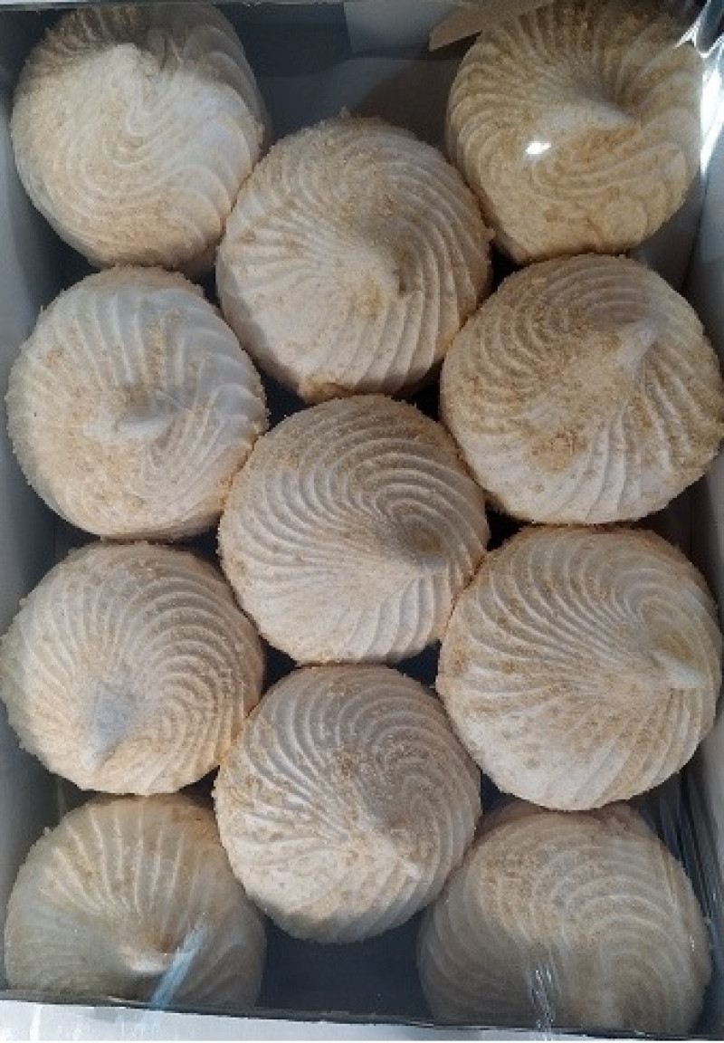 Zefīrs krējuma ar vafeļu drumstalām 0.8kg (12.12.26) Latvija