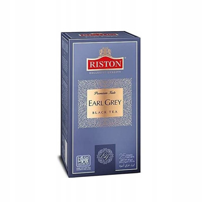 Melnā tēja maisiņos Earl Gray Riston 25gabx2g () Šrilanka