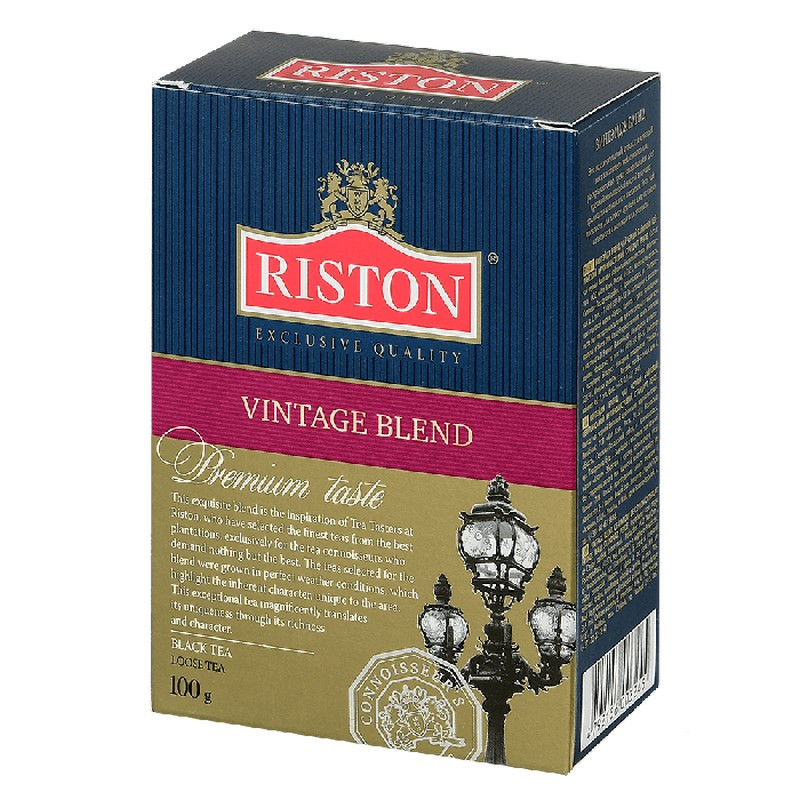 Melnā beramā tēja Vintage Blend Riston 100g () Šrilanka