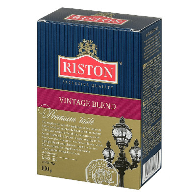 Melnā beramā tēja Vintage Blend Riston 100g () Šrilanka