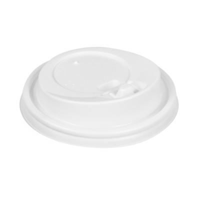 Vāki papīra glāzēm 80mm, 100gb, balti, ar aizveramu snīpīti