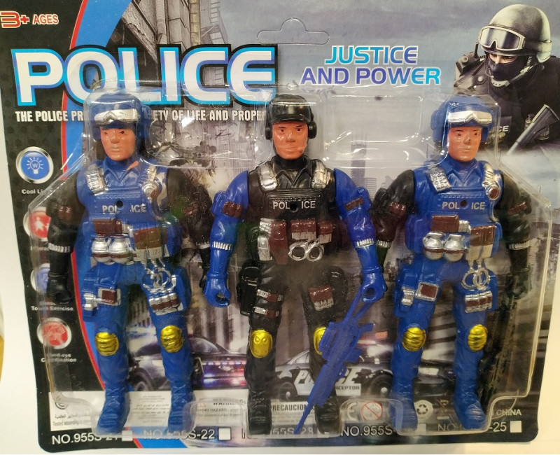 Rotaļlietas Trīs policisti Ķīna