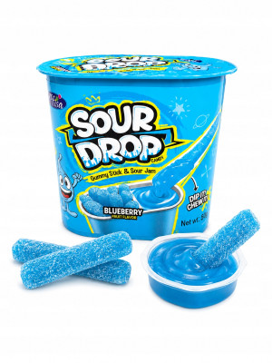 Želejkonfektes un džems Sour Drop ar melleņu garšu 50gr 1/18 (19.09.28) Ķīna