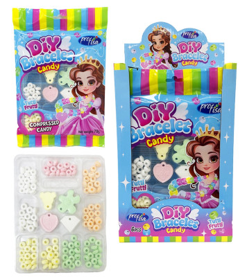 Dražeju rokassprādzīšu DIY komplekts 70gr 1/6 (19.04.28) Ķīna