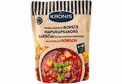 Kronis Skābu kāpostu borščs 530g DOY pakā () Latvija