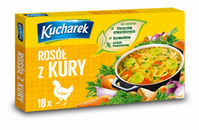 Buljons Kucharek ar vistu 180g (07.27) Polija