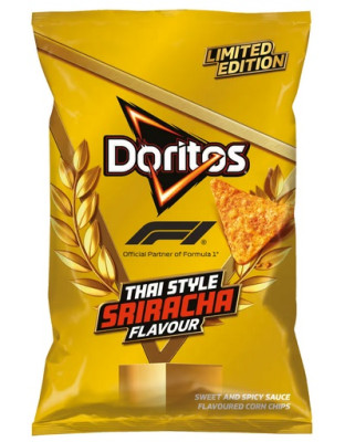 Kukurūzas čipsi Golden Sriracha Doritos 90g (13.12.26) Polija