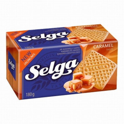 Cepumi Selga ar karameļu garšu 180g (29.04.27) Latvija